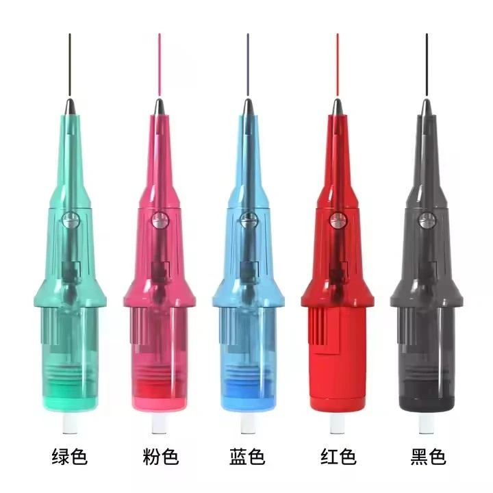 Colorful SPARK Ballpoint Custom Disposable Tattoo Needle Cartridges - Wholesale For Body Art