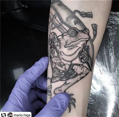 frog for tattoo