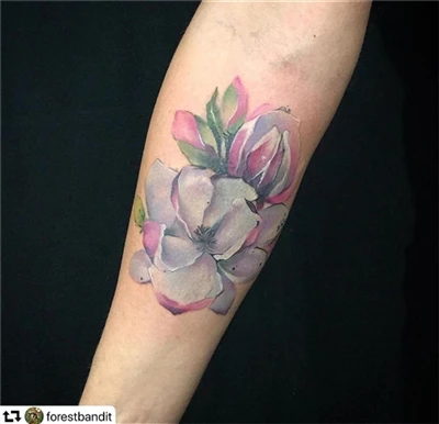 Flowers on my arms