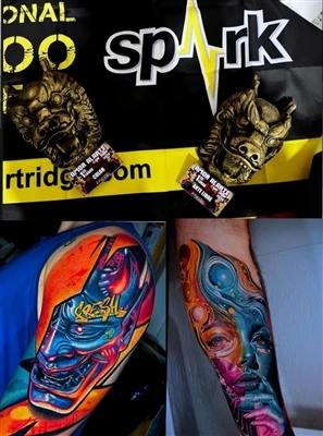 SPARK Artist @anfitriontattoo Claims Double Victory At Expo Tattoo Culturas 2025
