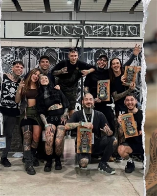 Argentine Artist Nahuel Gomez Secures Podium Finish At San Francisco Tattoo C...
