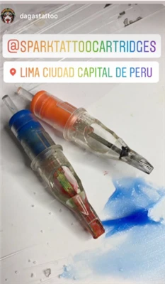 Dagas Tattoo From Peru Always Working Together With #sparkcartridges
