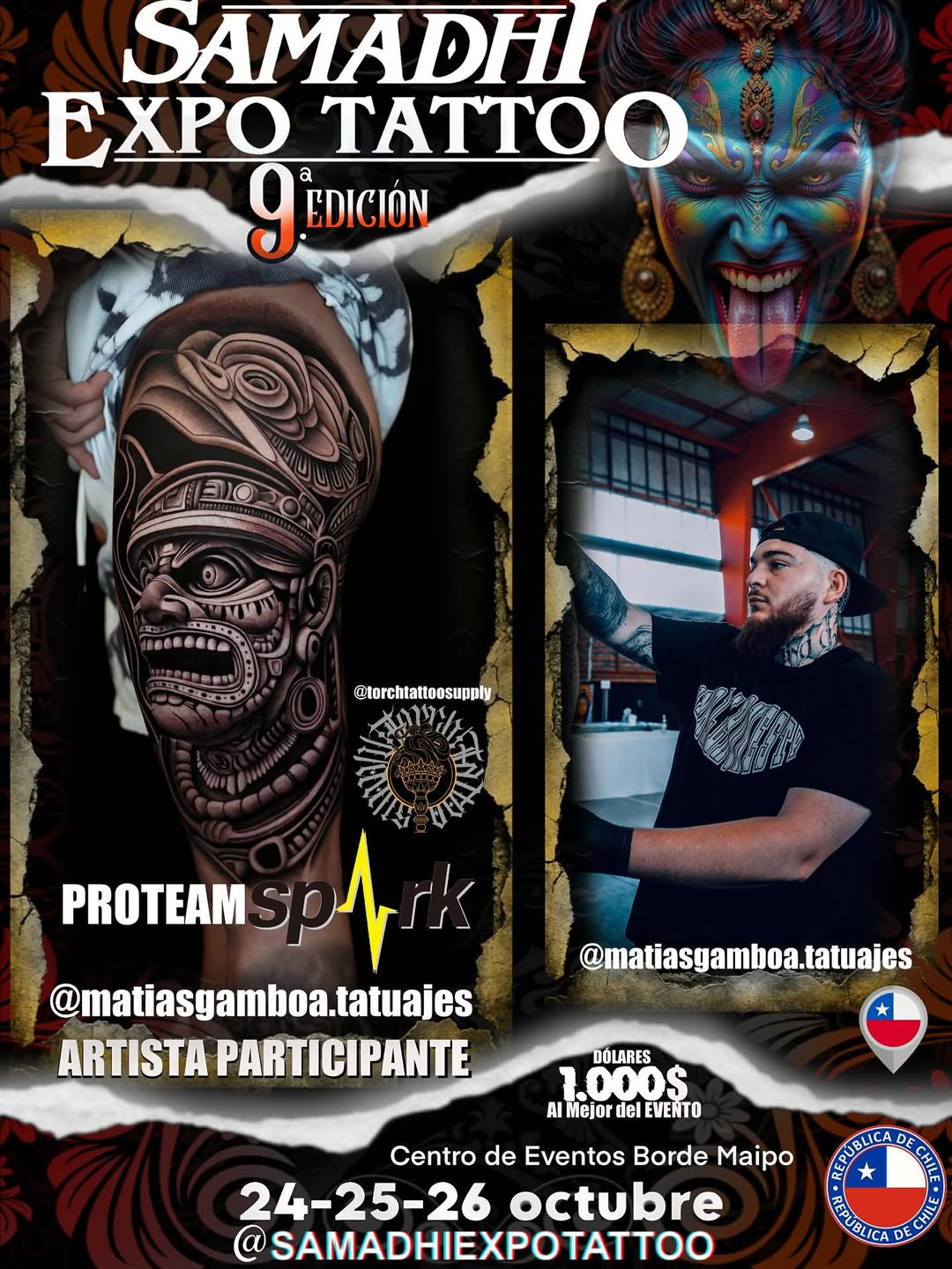 Artista Participante matiasgamboatatuajes Artista CHILENO del PROTEAM sparktatto Artista Participante matiasgamboatatuajes Artista CHILENO del PROTEAM sparktatto