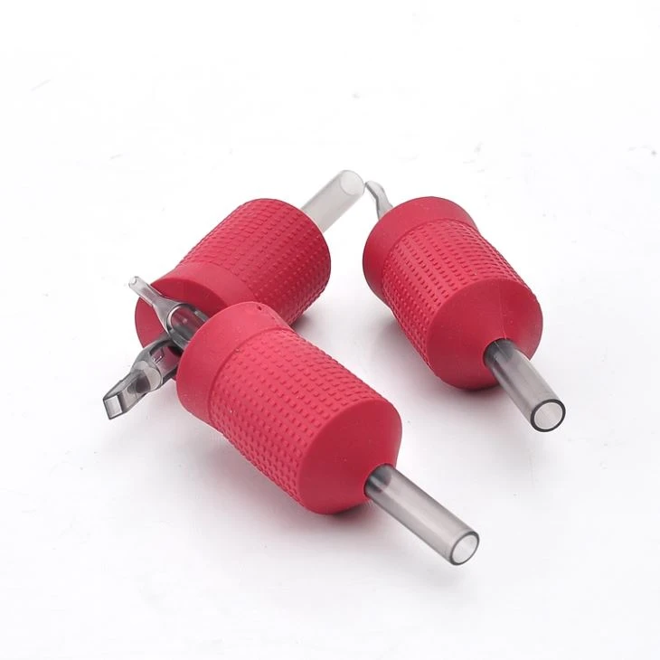 28mm Purplish Red Disposable Tattoo Tubes