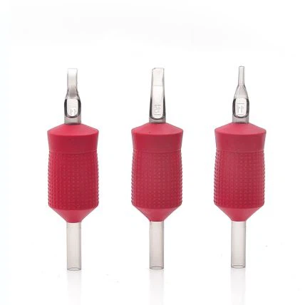 28mm Purplish Red Disposable Tattoo Tubes