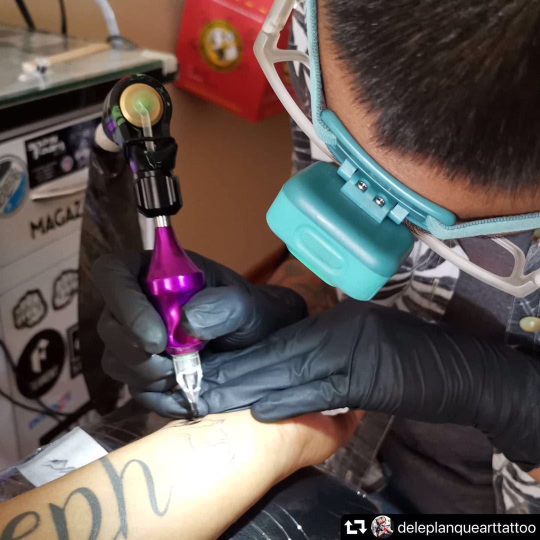Peru Tattoo Artist Choose Spark Cartridges