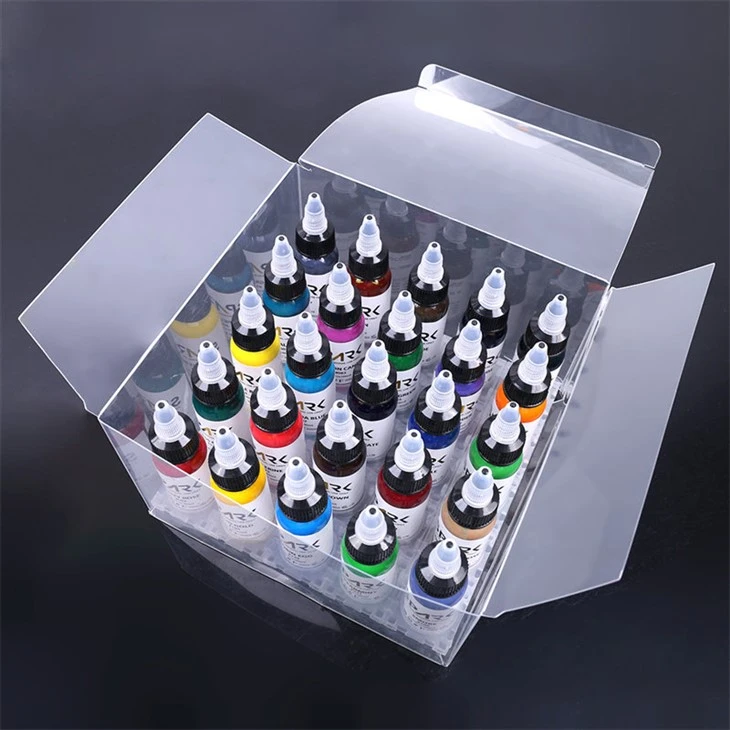 25 Color Set Light Tattoo Ink Spark Original Tattoo Ink Black