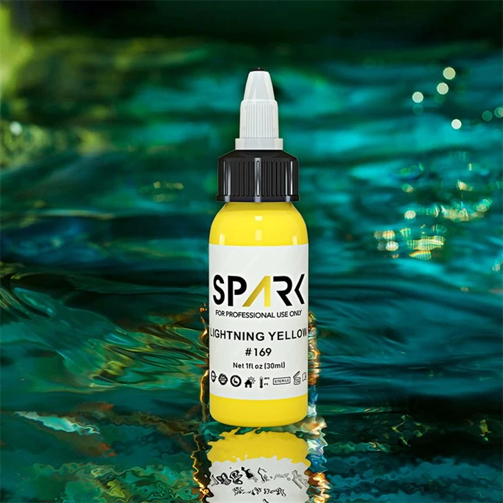25 Color Set Tattoo Ink Spark Tattoo Ink Set Professional Pigments