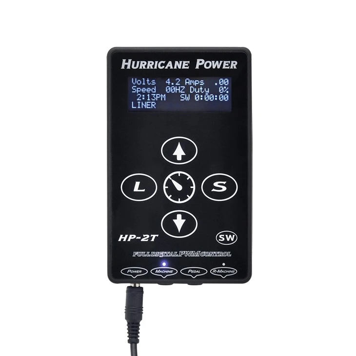 Hand Touch Tattoo Power Supply Digital LCD Tattoo Supplies