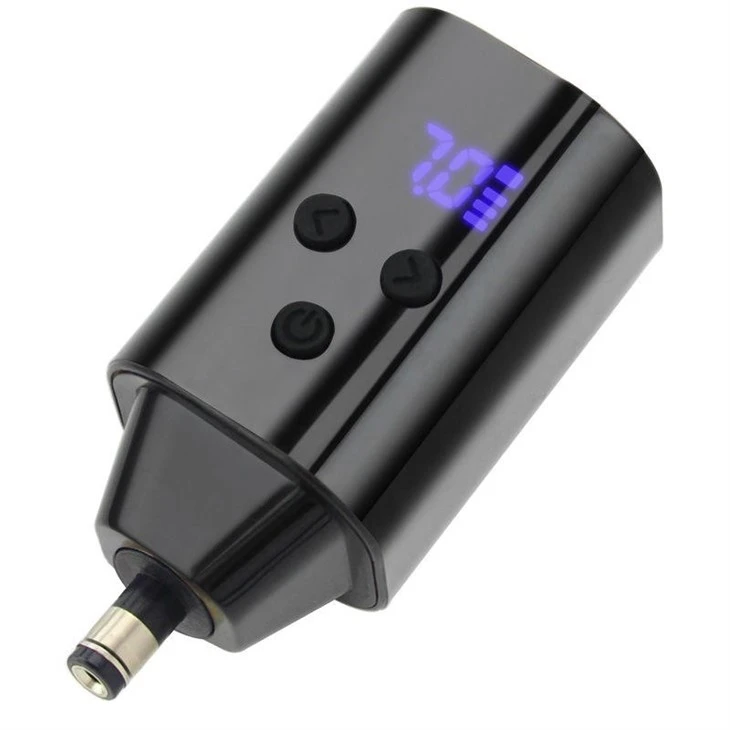 High Quality Tattoo Battery 5V 1500mA RCA/DC Wireless Tattoo Power Supply