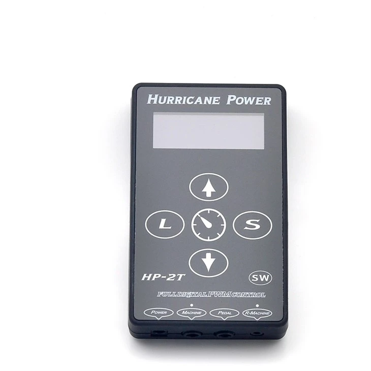 LCD Tattoo Power Supply Hurricane Power Supply For Tattoo Machines