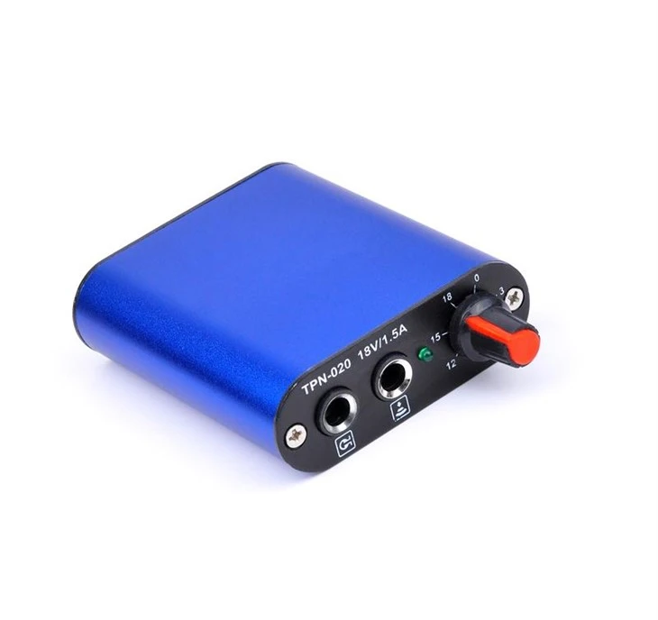 Metal Aluminum Shell Simple Power Supply Tattoo Tattoo Power Supply Mini Tattoo Supplies