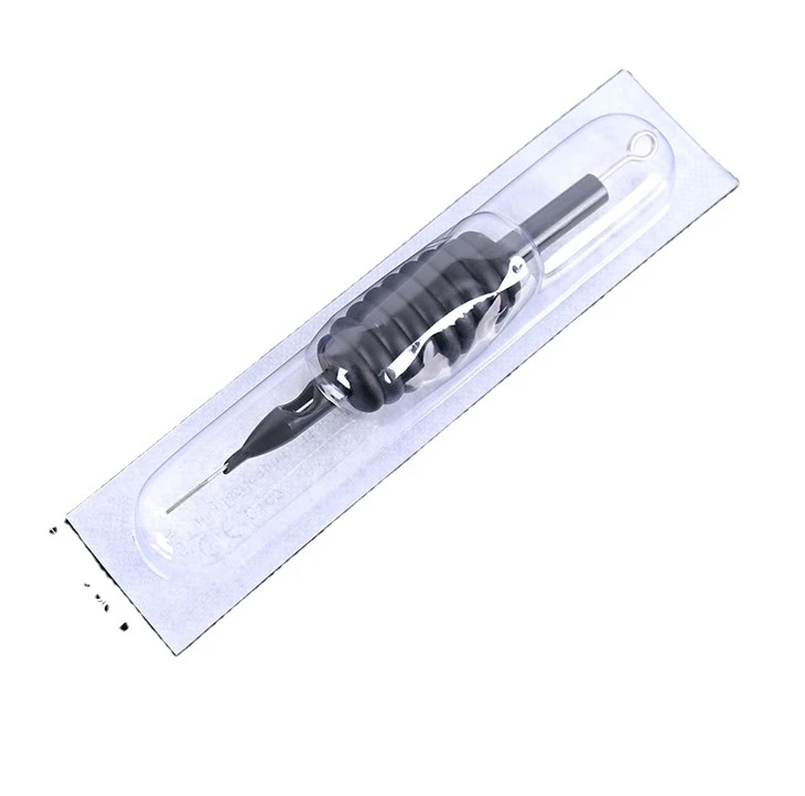 Non-Slip Tattoo Grip With Needle