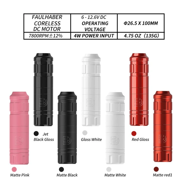Professional High Quality Wireless Tattoo Machine Pen