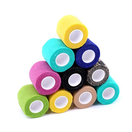 Disposable 4.5m Tattoo Pen Machine Bandage Grip Tape Cohesive Elastic Bandage
