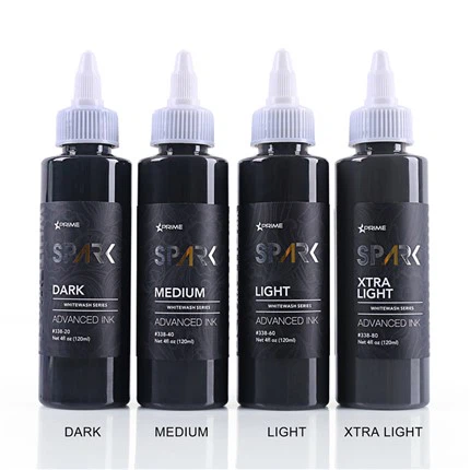 Leadfree Tattoo Ink White Wash Set Spark Tattoo Ink