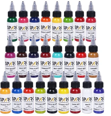 Newest High Quality Many Different Colors Tattoo Inks