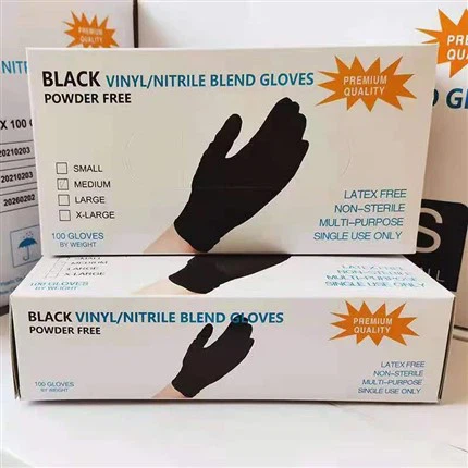High Quality Permanent Black Tattoo Gloves