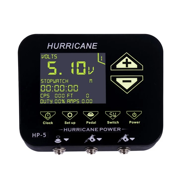 TP-5 Touch Screen Professional LCD Tattoo Power Supply